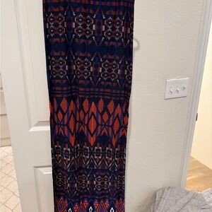 ASOS Geometric Patterned Maxi Skirt